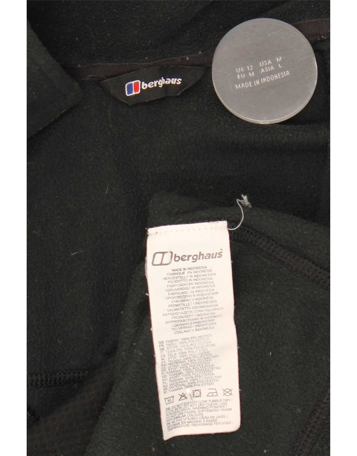 Berghaus Fleecejakke til kvinder UK 12 Medium Sort Polyester