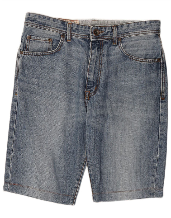 Rifle Herre Denim Shorts W33 Medium Blue Bomuld