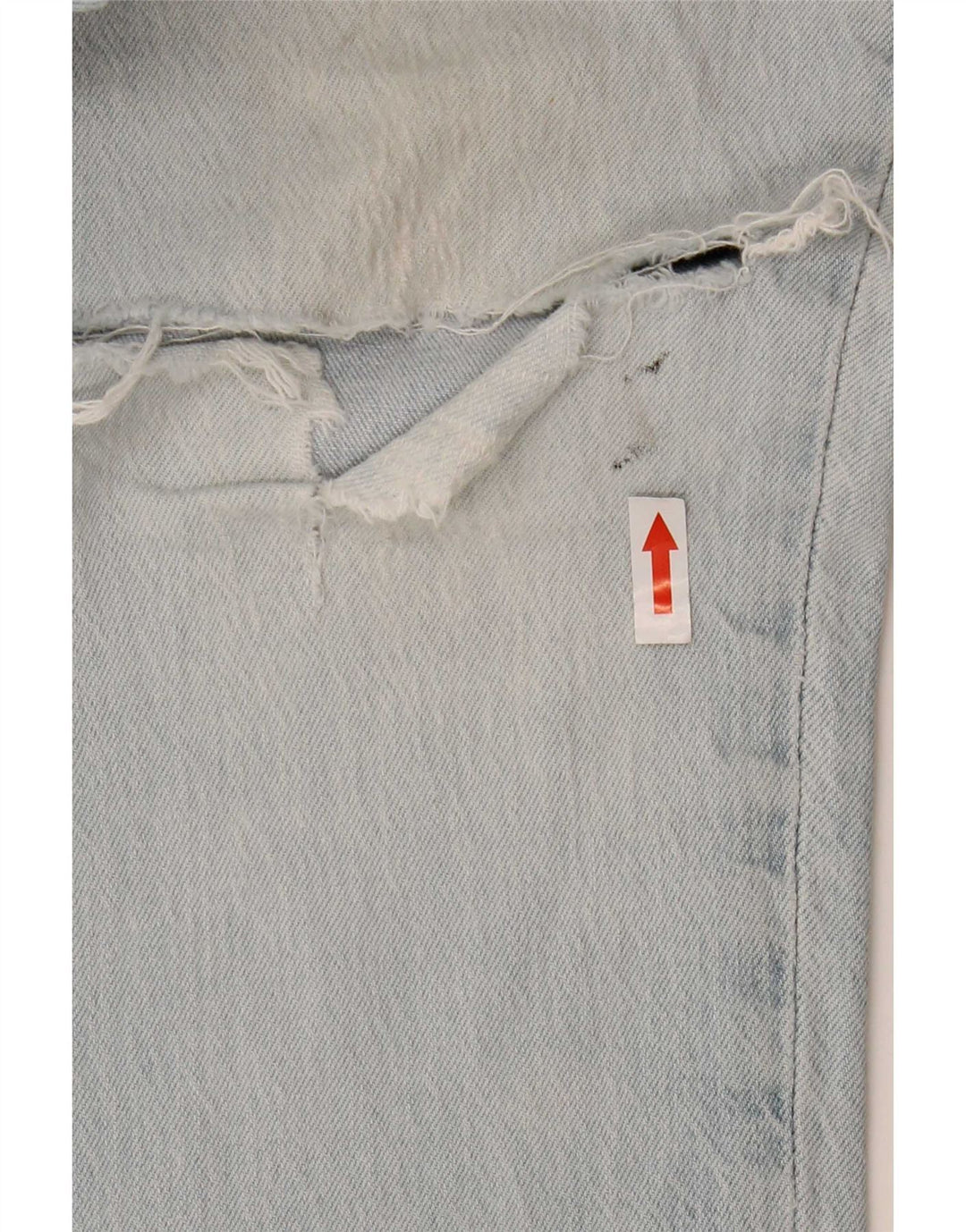 Levi's Herre 511 Distressed Slim Jeans W38 L32 Blå Bomuld