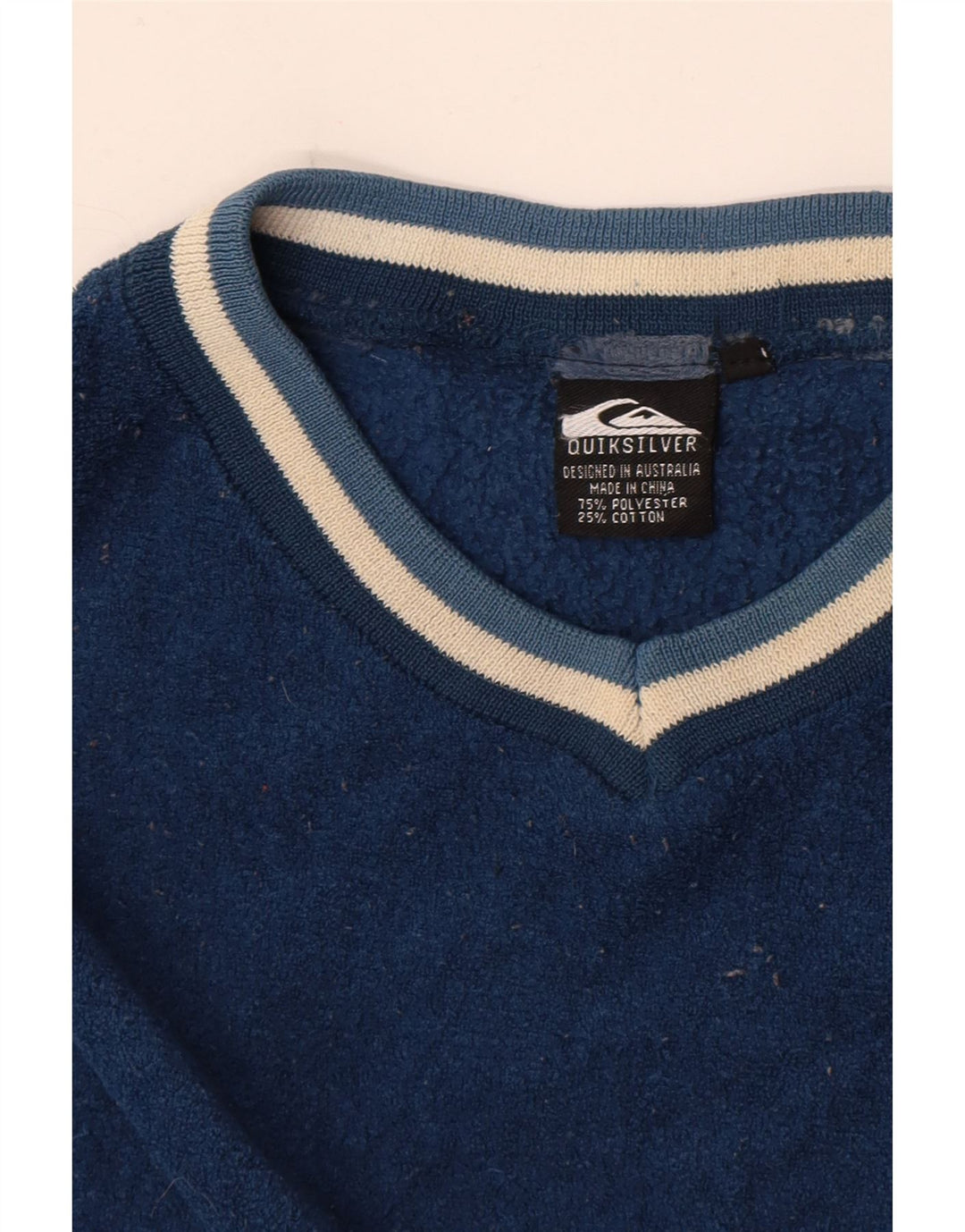 Quiksilver Herre Fleece Jumper 2XL Blå Polyester