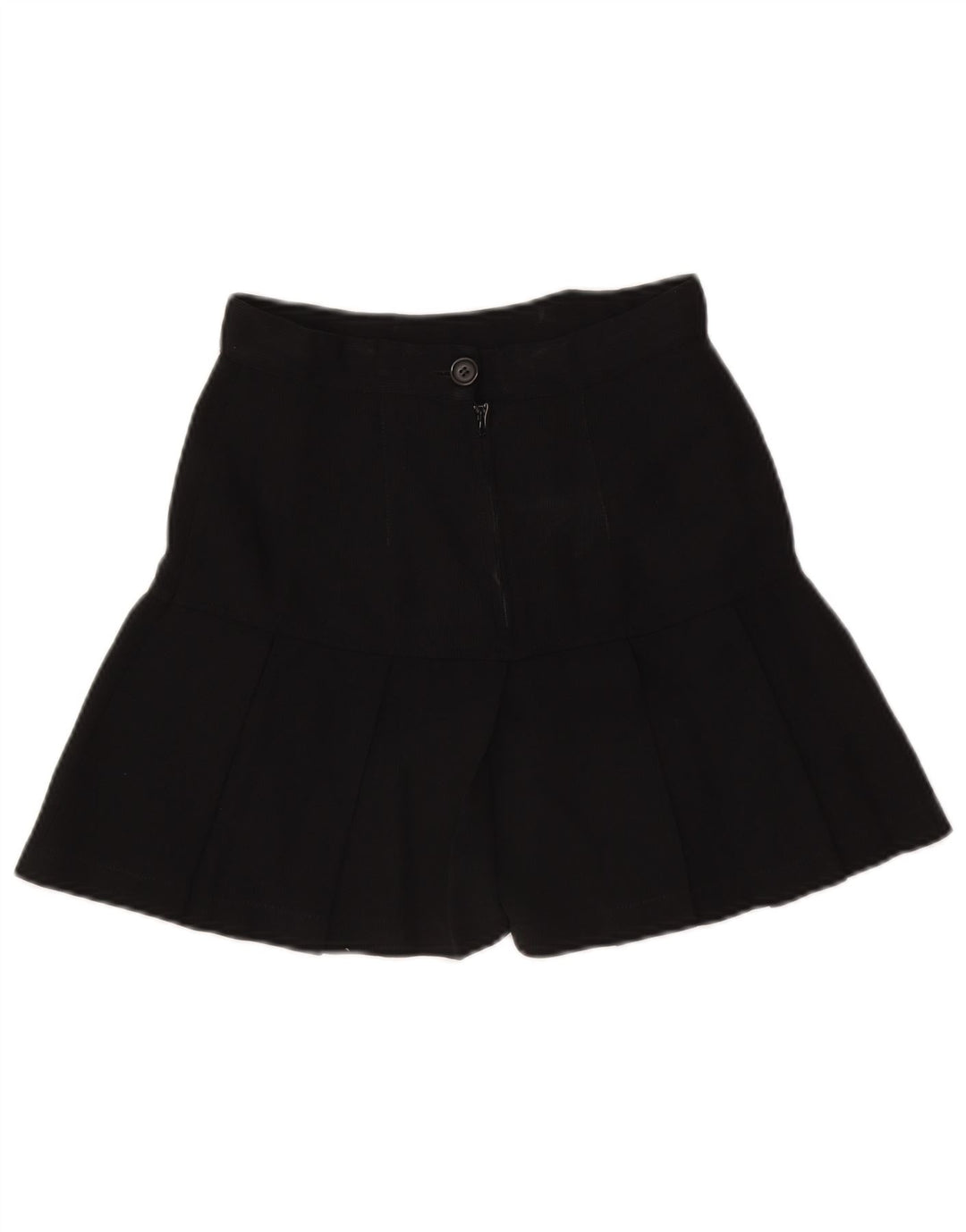 Patrizia Pepe Kvinder plisseret A-line nederdel IT 44 Medium W28 Sort