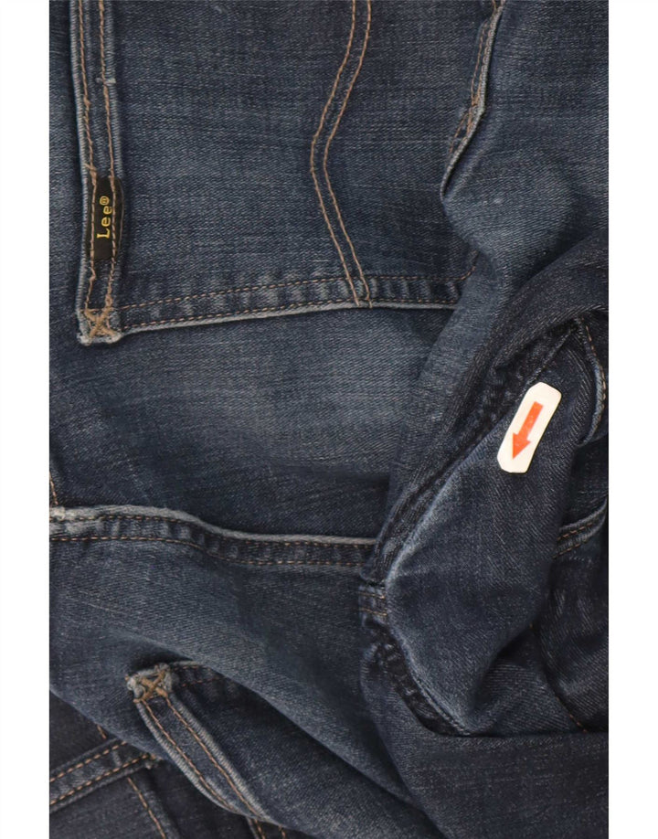 Lee Straight Jeans til mænd W36 L32 blå bomuld