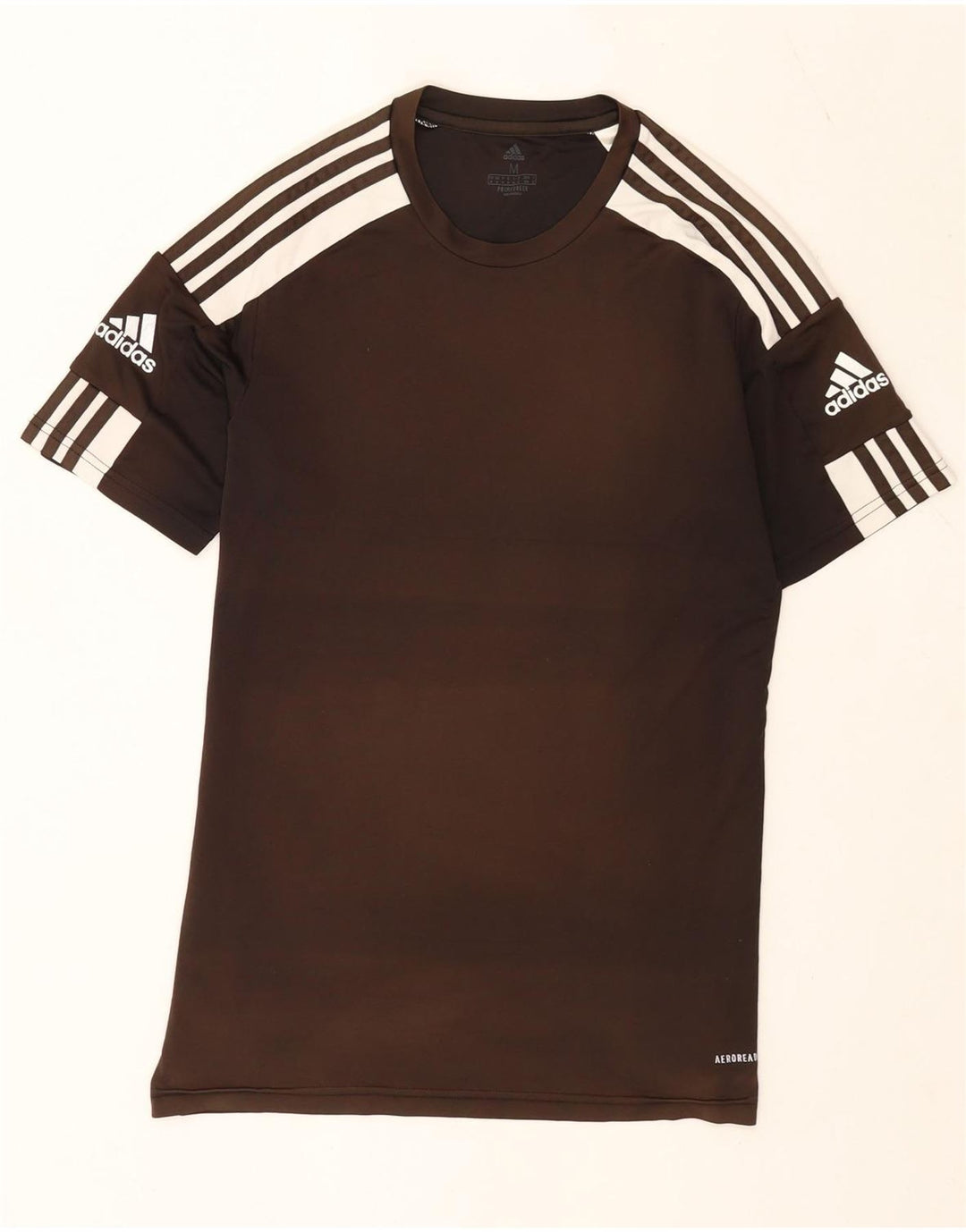 Adidas Herre Aeroready T-Shirt Top Medium Sort Colourblock