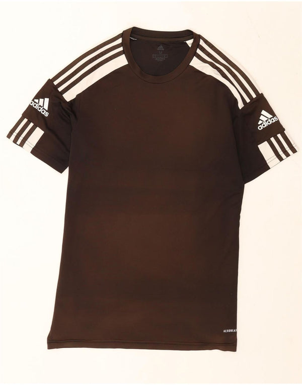 Adidas Herre Aeroready T-Shirt Top Medium Sort Colourblock