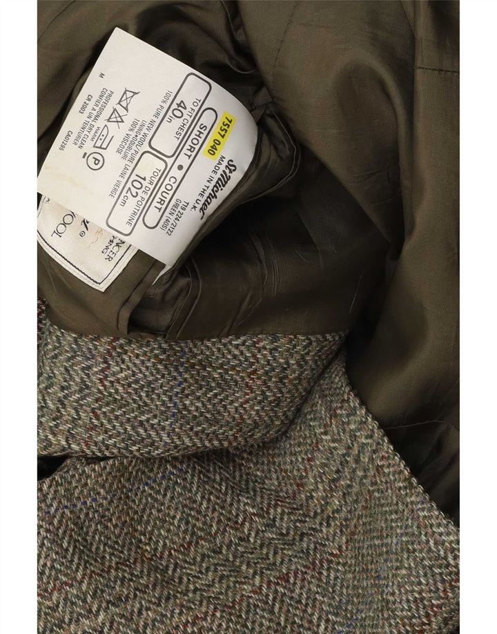 Marks & Spencer Herre St. Michael Blazer Jacket UK 40 Medium Green