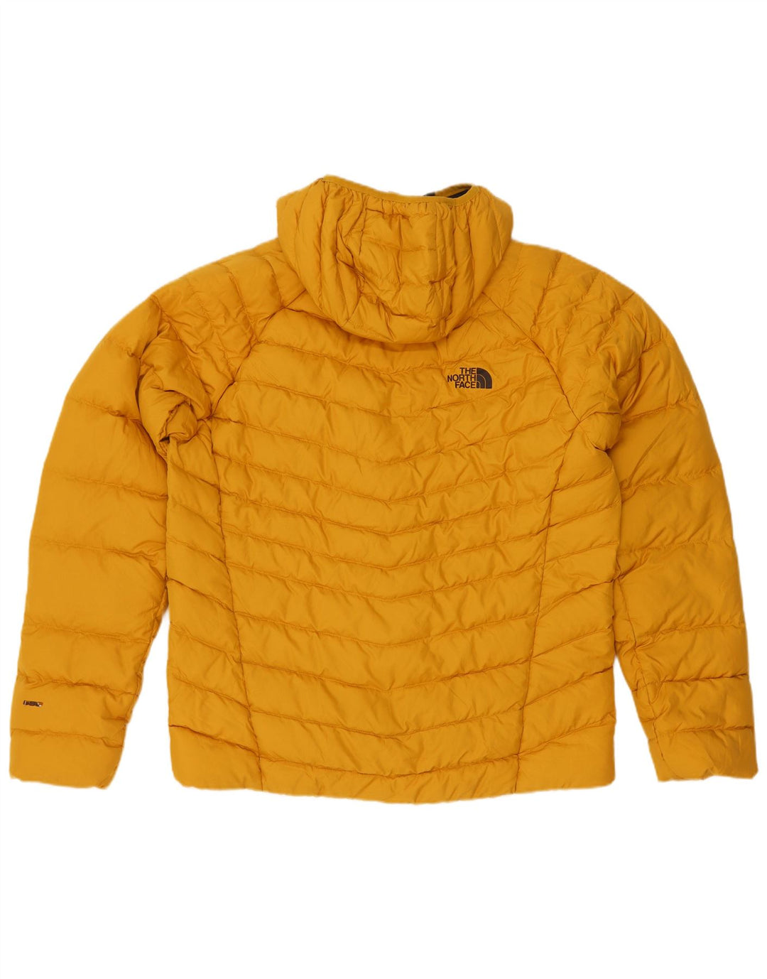 The North Face Herre Hooded Padded Jacket UK 40 Large Yellow Polyester