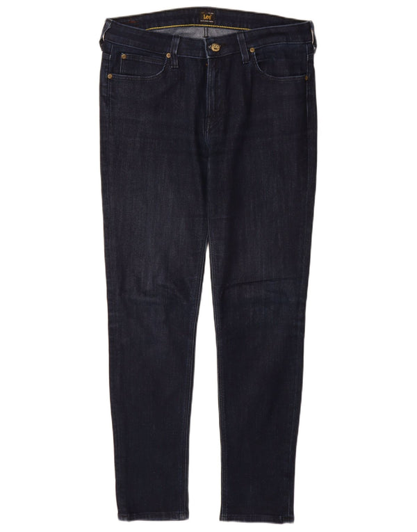 Lee Dame Scarlett Skinny Jeans W32 L31 Marineblå Bomuld