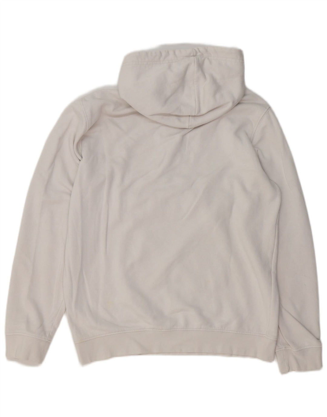 CHAMPION Herre grafisk hættetrøje med lynlåshals mellem hvid bomuld