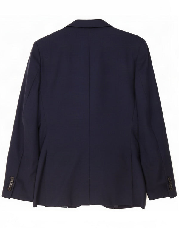 John Lewis Mens 2 Button Regular Fit Blazer Jacket UK 38 Medium Navy Blue