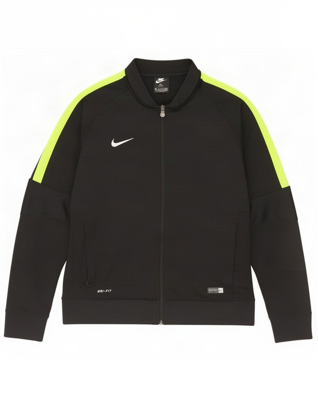 Nike Herre Dri Fit træningsdragt Topjakke XL Sort Colourblock Polyester