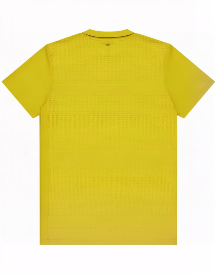 Adidas Herre Climacool T-Shirt Top Medium Gul Polyester