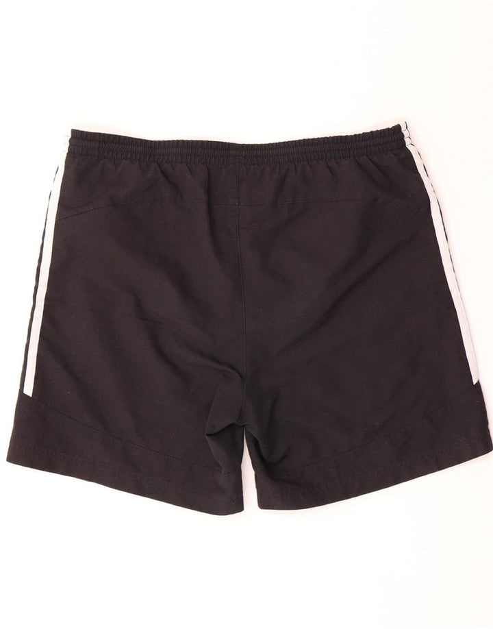 ADIDAS Boys Sport Shorts 13-14 Years  Black Polyester