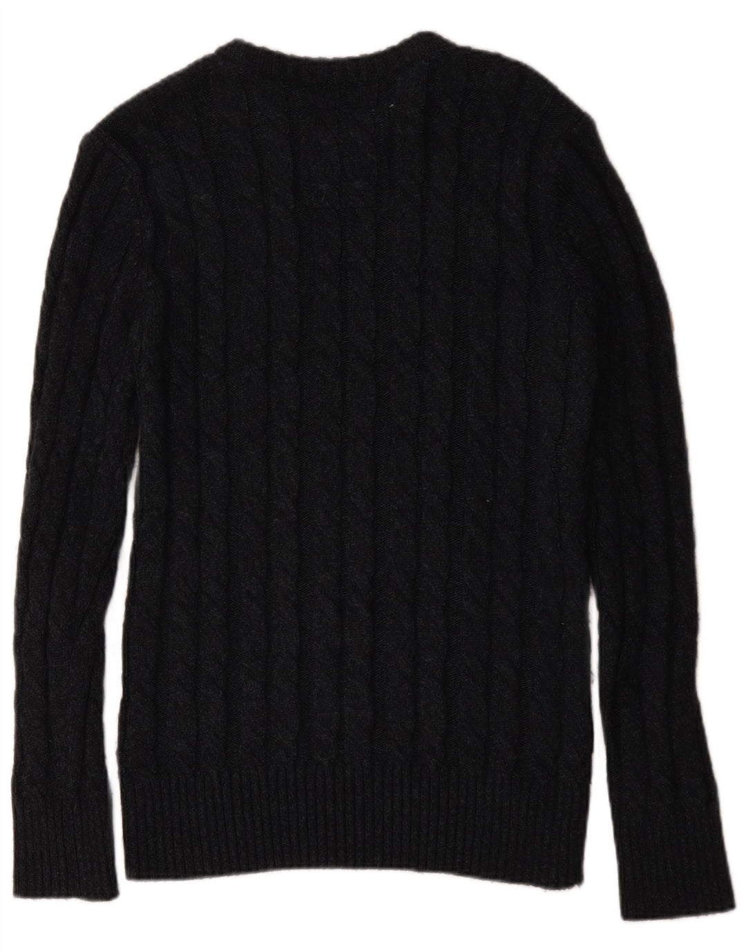 Superdry Herre Boat Neck Jumper Sweater XL Sort Akryl