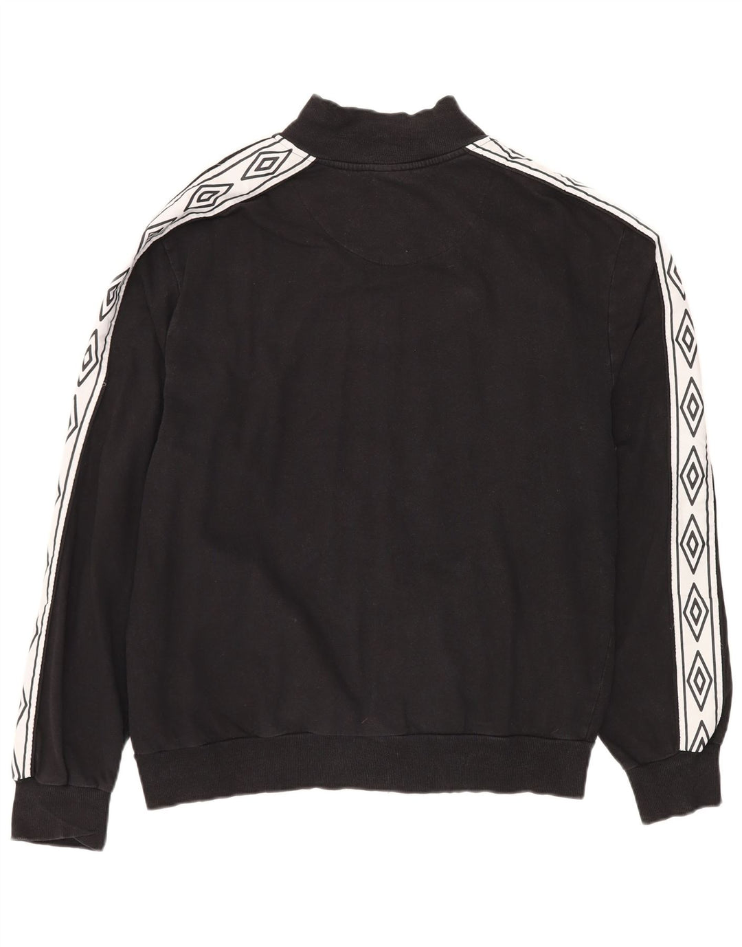 Umbro træningsdragt topjakke til kvinder UK 20 2XL Sort Colourblock Bomuld