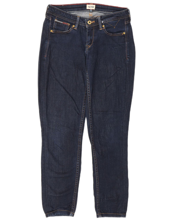 TOMMY HILFIGER Dame Skinny Jeans W27 L27 Marineblå Bomuld