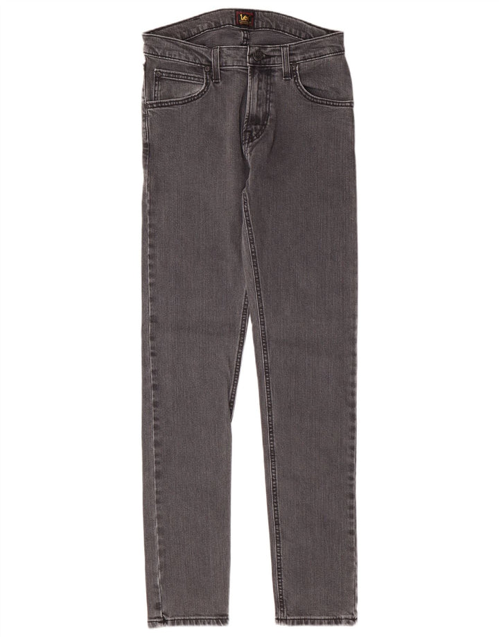 LEE Dame Luke Slim Jeans W28 L32 Grå Bomuld