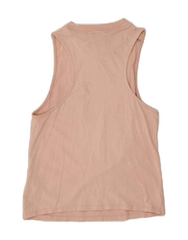 ADIDAS Womens Graphic Vest Top UK 6 XS Pink Vintage Adidas and Second-Hand Adidas from Messina Hembry 