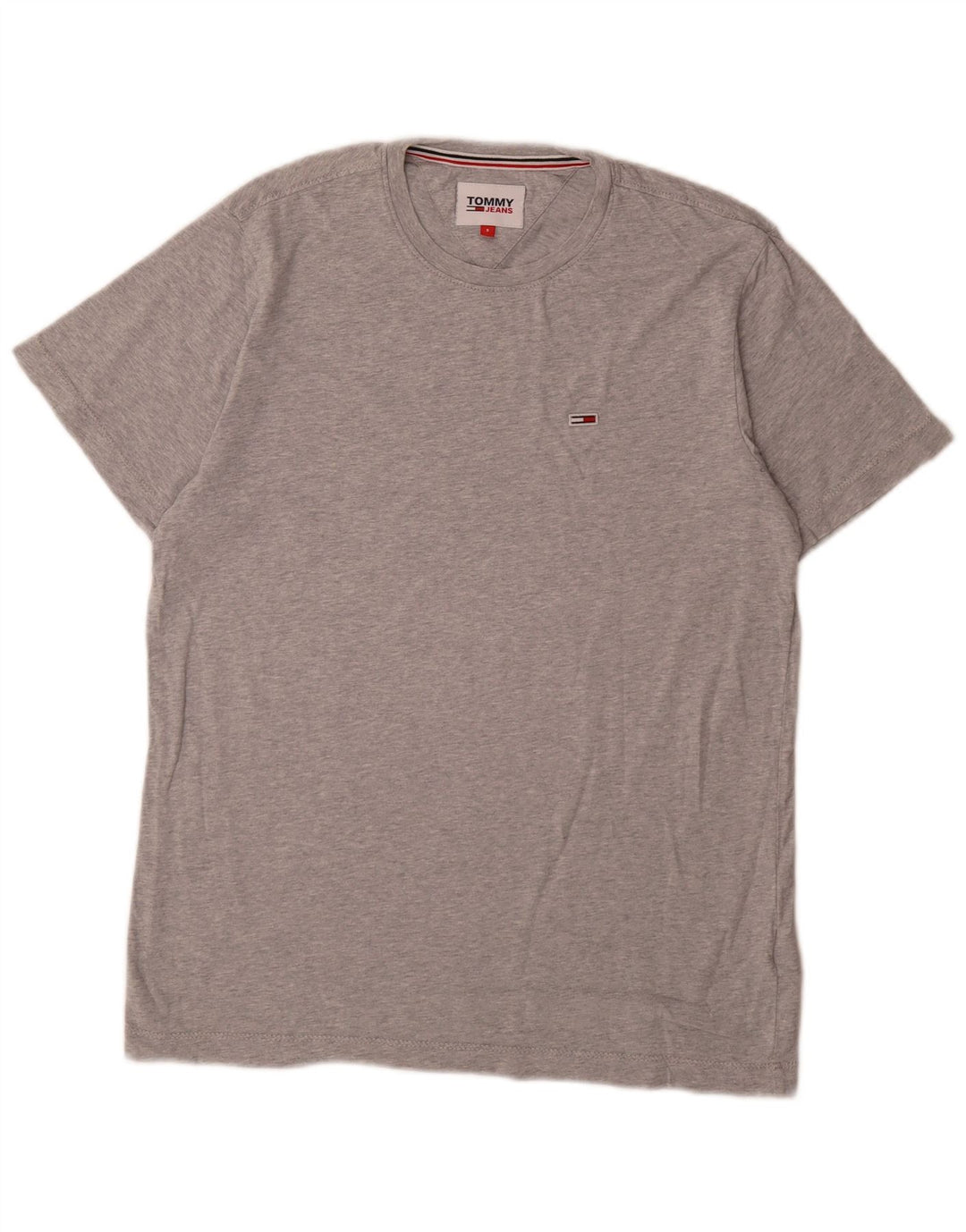 Tommy Hilfiger Herre T-Shirt Top Lille Grå