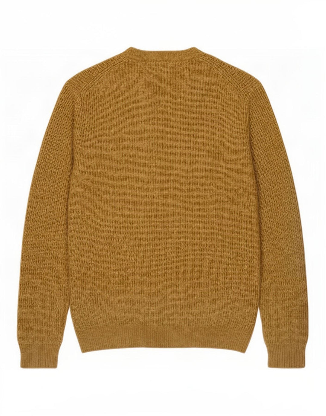 Marks & Spencer Herre sweater med rund hals, medium Khaki polyamid