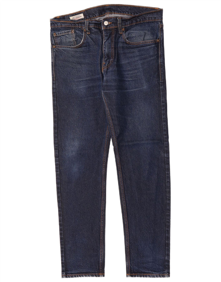 Levi's Herre 511 Slim Jeans W34 L32 Blå Bomuld