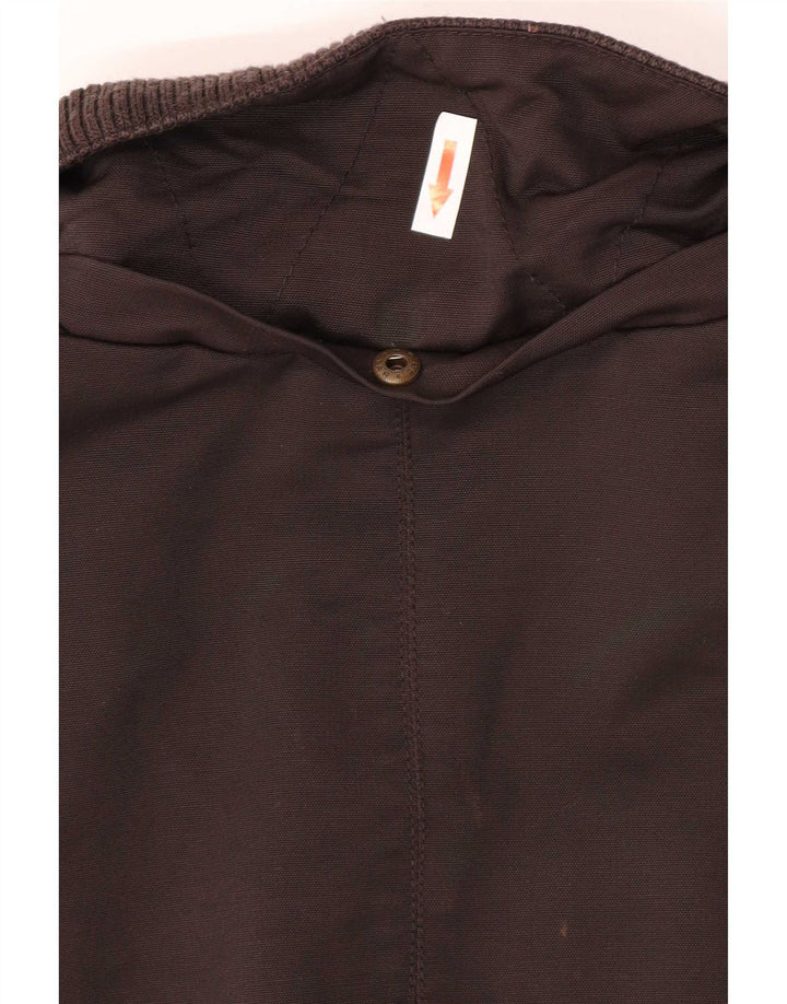 Zara Dame Overfrakke UK 12 Medium Brun