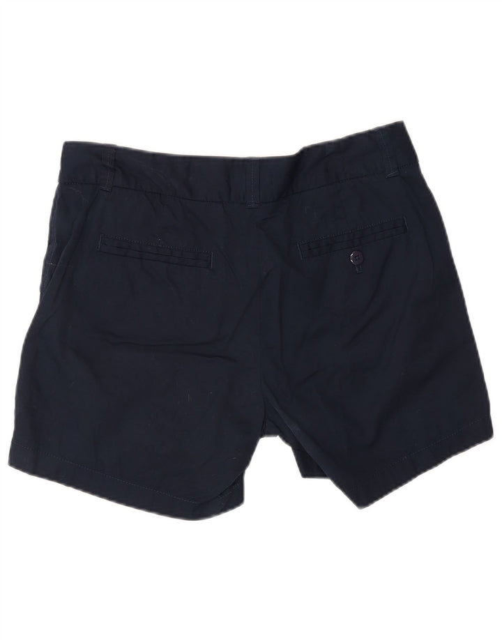 J. CREW Chino Shorts til kvinder US 2 XS W29 Marineblå Bomuld