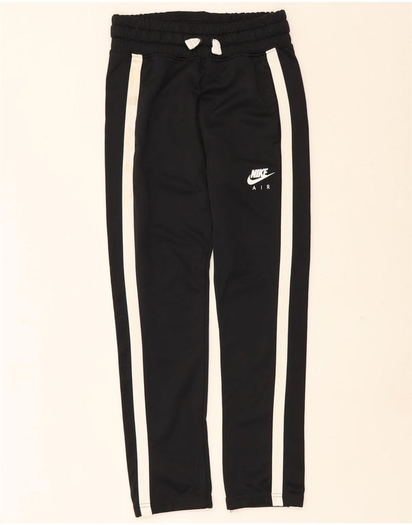 Nike Træningsdragtsbukser til drenge 12-13 år Large Black Colourblock Polyester