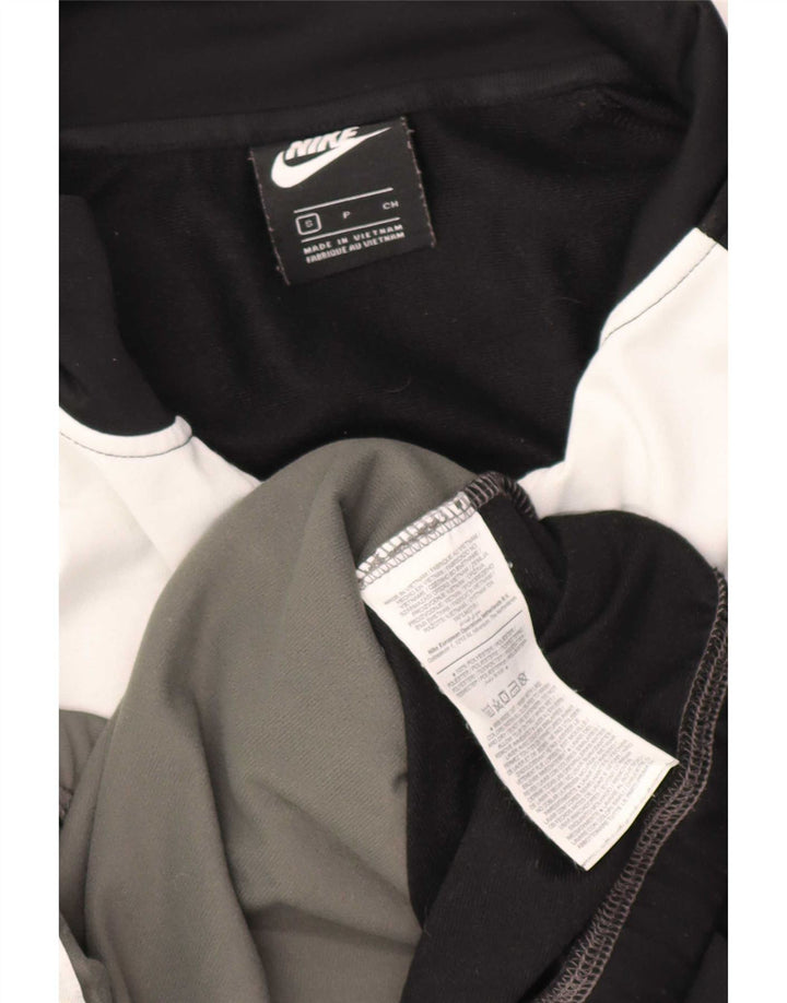 Nike træningsdragt til mænd, topjakke, lille sort Colourblock Polyester
