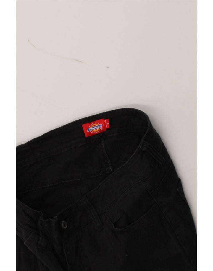 DICKIES Womens Slim Jeans US 7 Medium W30 L31 Black Cotton Vintage Dickies and Second-Hand Dickies from Messina Hembry 