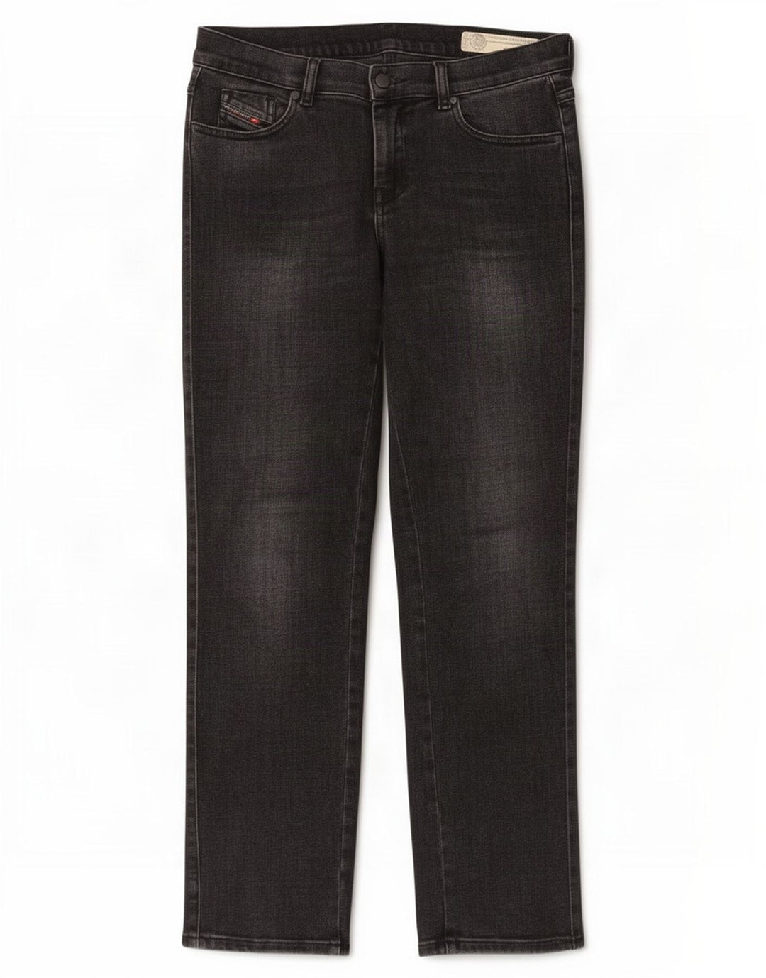 Diesel Dame D-Sandy Regular Straight Jeans W28 L30 Sort