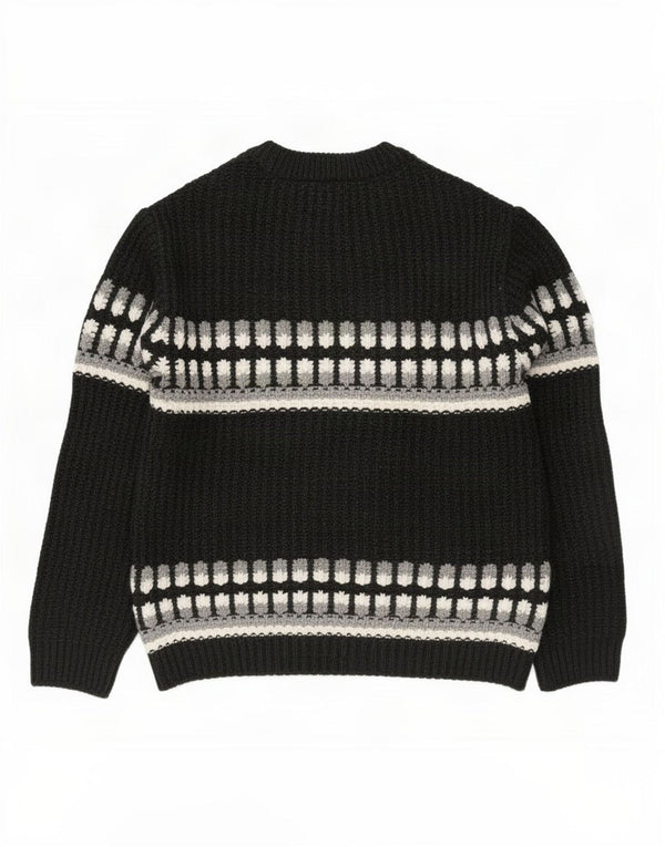 Zara Boys Turtle Neck sweater 13-14 år Grey Fair Isle Akryl