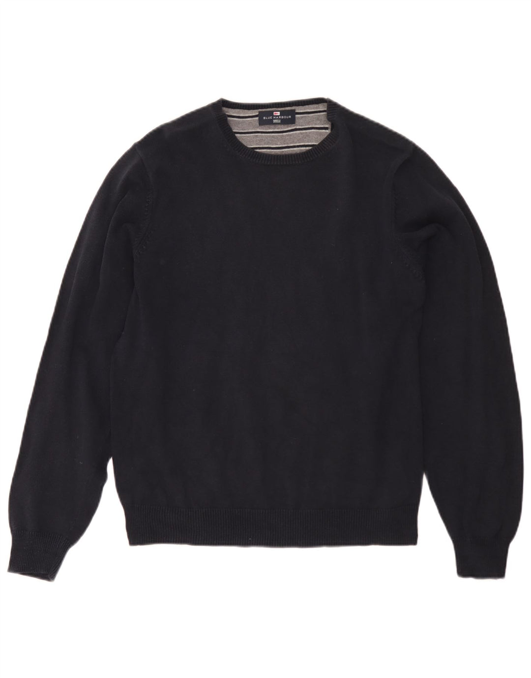 Marks & Spencer Herre Blue Harbor Crew Neck sweater Medium Navy Blue
