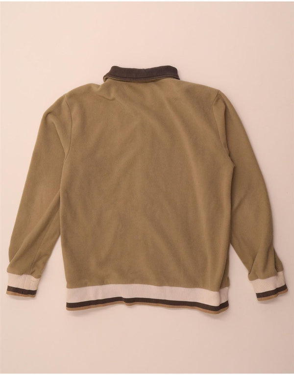 Champion Dame Fleecejakke UK 18 XL Khaki Colourblock Polyester