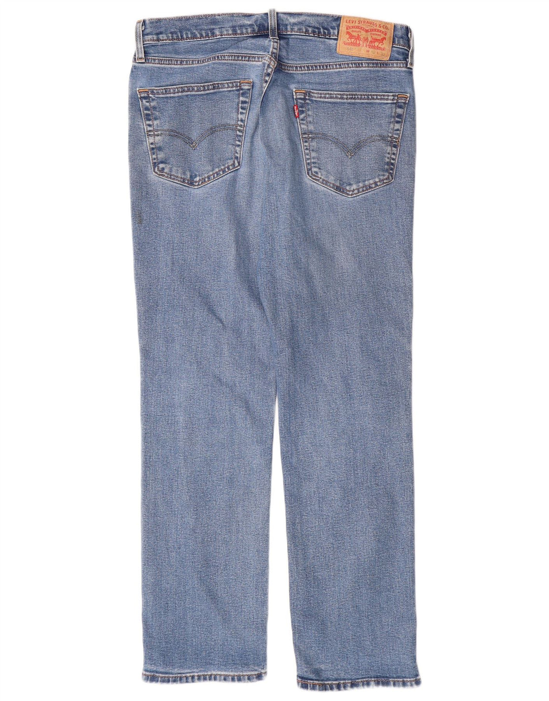 LEVI'S Herre 541 Straight Jeans W30 L29 Blå Bomuld