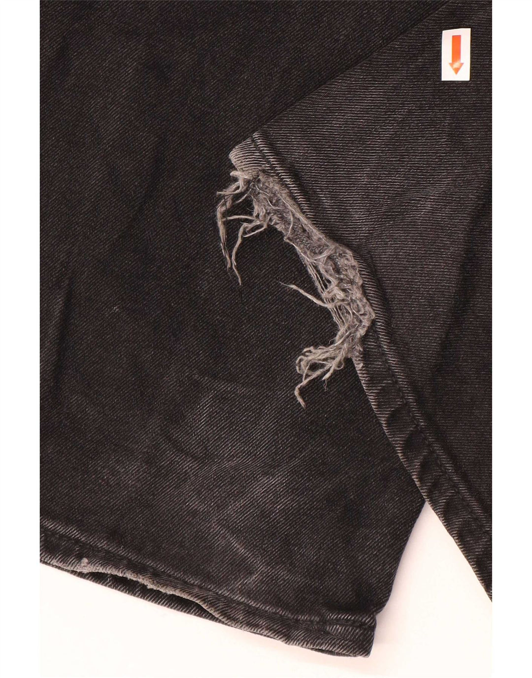 Marks & Spencer Herre Regular Straight Jeans W32 L31 Sort Bomuld
