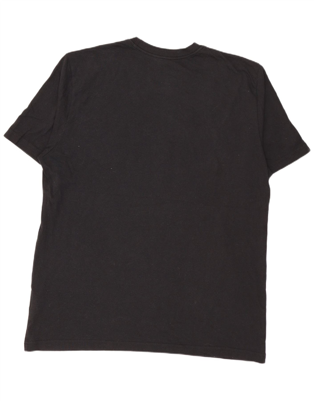 Nike Herre Regular Fit Grafisk T-Shirt Top XL Sort Bomuld