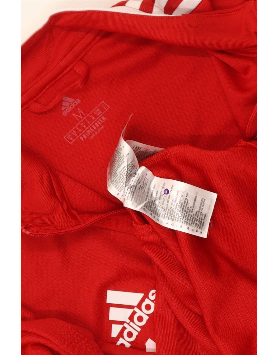 Adidas Aeroready træningsdragt topjakke til mænd Medium rød polyester