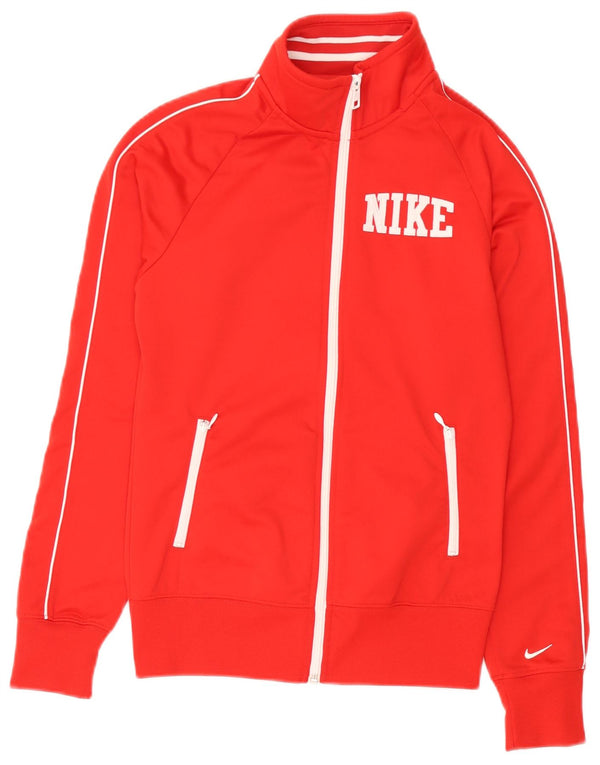 Nike træningsdragt topjakke til kvinder UK 10 Lille rød