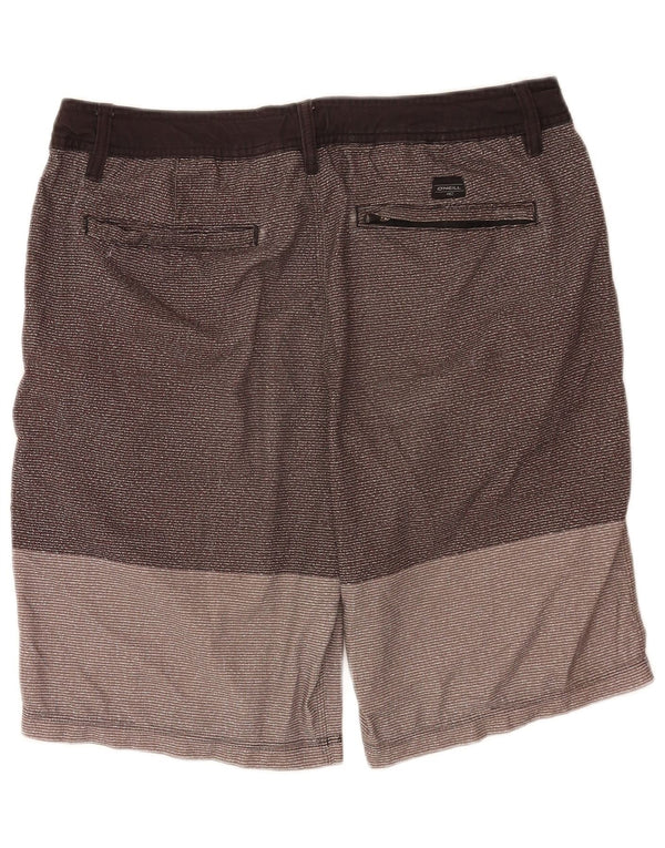 O'Neill Chino Shorts til mænd W34 Large Grå Nålestribet Polyester