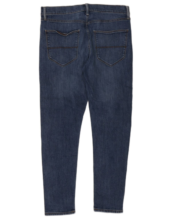 Marks & Spencer Skinny Jeans til mænd W32 L29 blå bomuld
