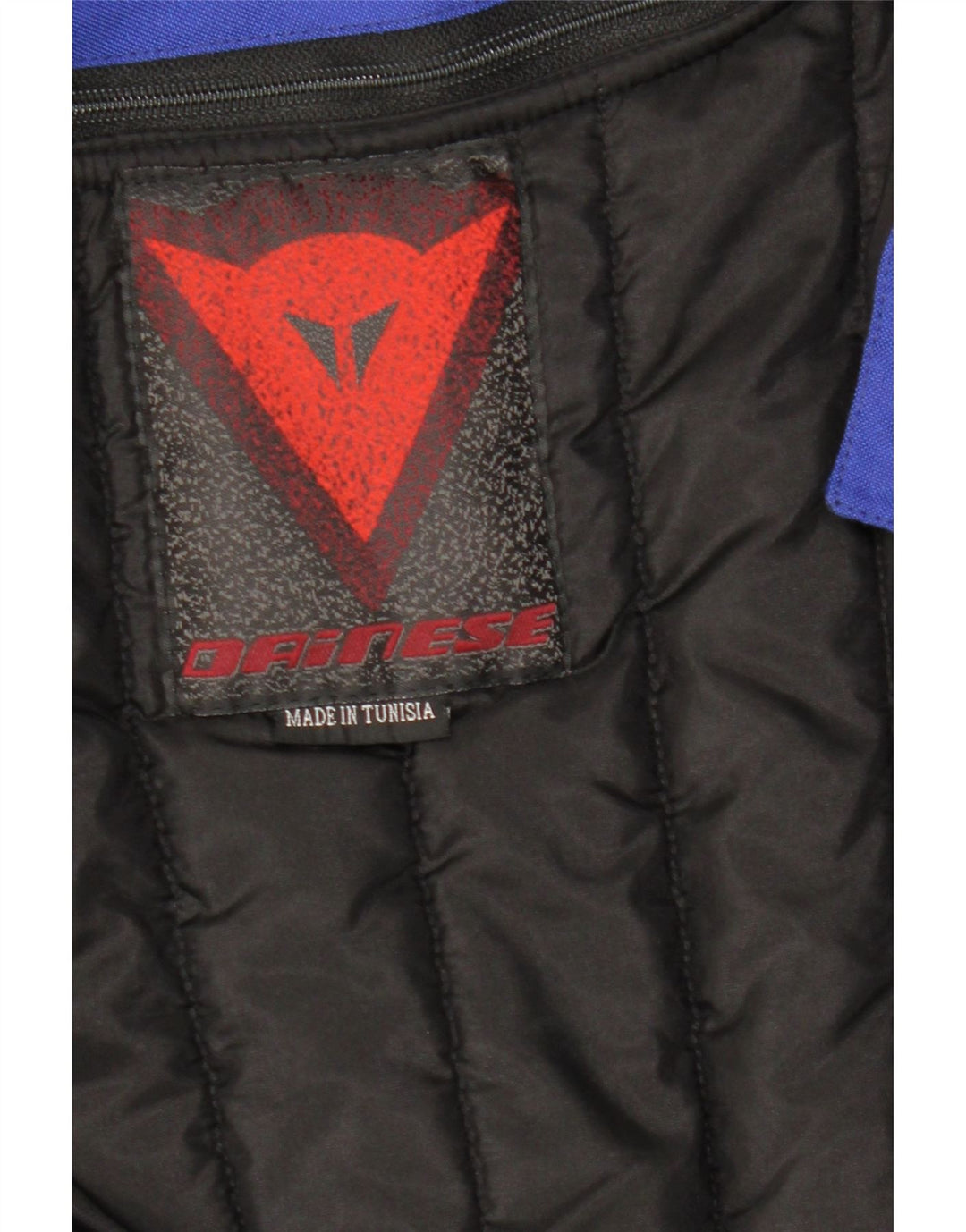 Dainese Racerjakke til mænd str. 54 Large Blue Colourblock Nylon