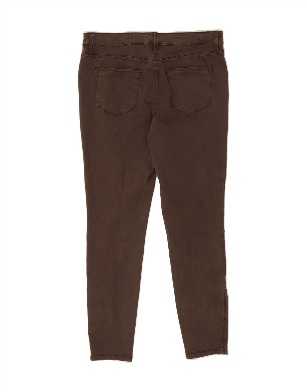 MOSSIMO Womens Mid Rise Casual Trousers US 10 Large W30 L27 Brown Vintage Mossimo and Second-Hand Mossimo from Messina Hembry 
