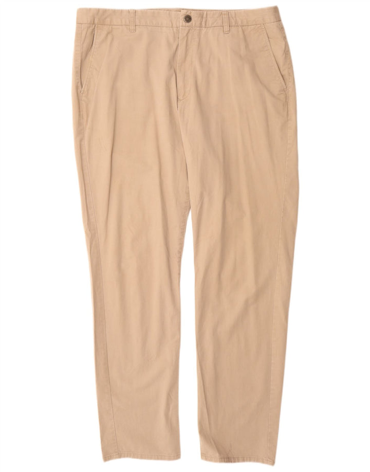 BONOBOS Herre Slim Chino Bukser W38 L32 Beige Bomuld