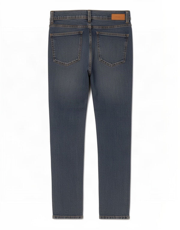 Zara Herre Skinny Jeans EU 44 Large W34 L30 Blå Bomuld