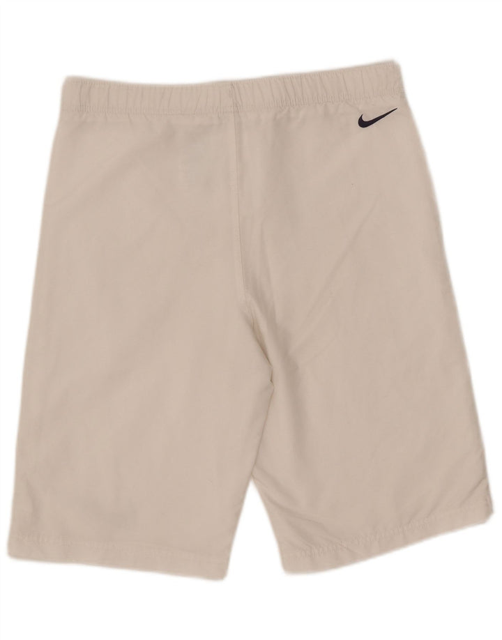 Nike Boys Sports Shorts 13-14 år XL Hvid Polyester