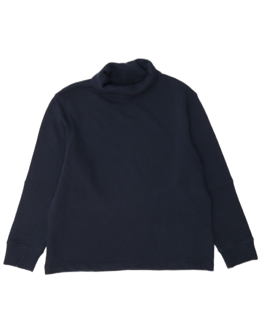 Marks & Spencer Dame Rullehals Sweatshirt Jumper UK 12 Medium Navy Blue