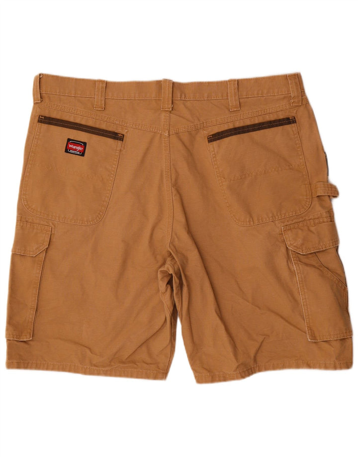 Wrangler Herre Cargo Shorts W40 XL Beige Bomuld