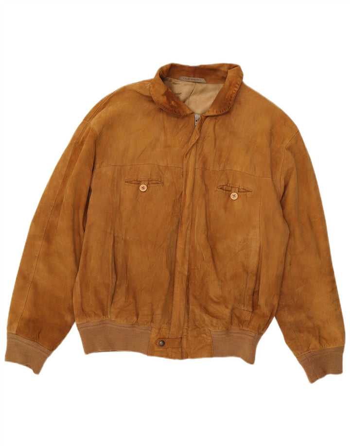 Maxime Herre Ruskind Bomber Jacket UK 40 Large Beige