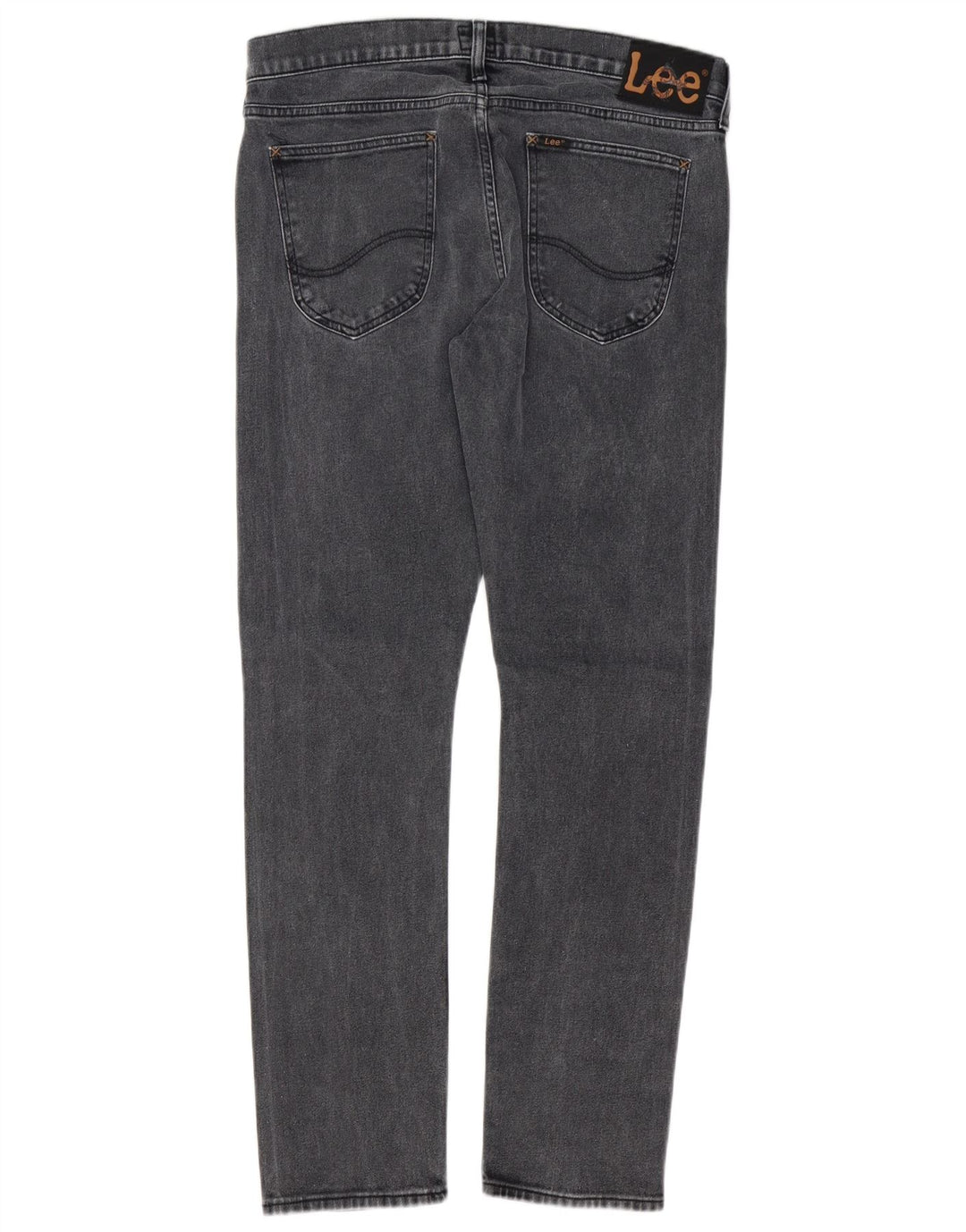 Lee Herre Luke Slim Jeans W33 L30 Grå Bomuld