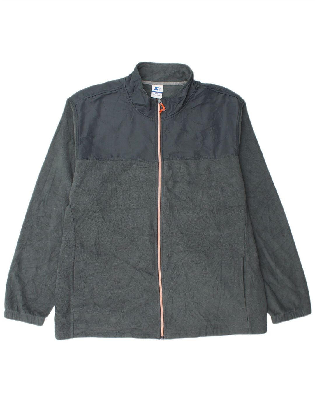 Starter Fleecejakke til mænd UK 44 2XL Grå Polyester